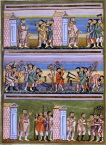Laborers in the Vineyard, 11th Century Byzantine. 