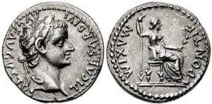 Denarius of Tiberius Caesar