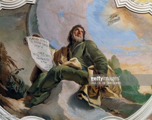 he prophet Ezekiel, 1726-1729, fresco by Giovanni Battista Tiepolo (1696-1770)