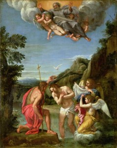 Francesco Albani's 17th century Baptism of Christ.