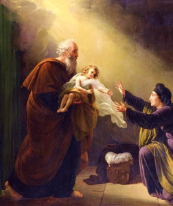 Elijah Resuscitating the Son of the Widow of Zarephath; painting by Louis Hersent.