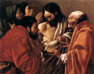 The incredulity of St. Thomas