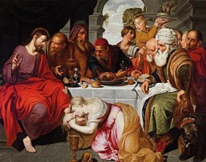 Mary Magdalene Anointing Christ’s Feet 