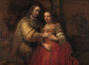 Portrait of a Couple as Isaac and Rebecca, “The Jewish bride” 