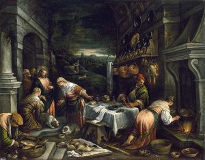 Christ in the House of Mary, Martha, and Lazarus 