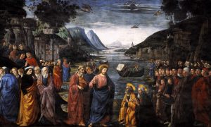 Jesus commissioning the Twelve Apostles